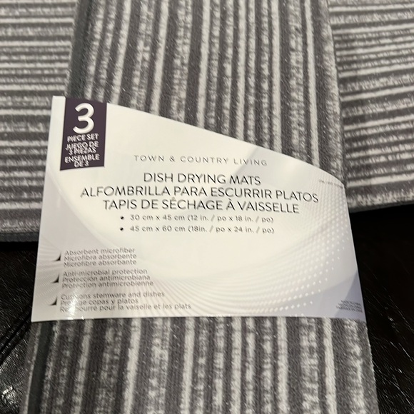 XL Dish Drying Mat, foldable - Picture 7 of 8